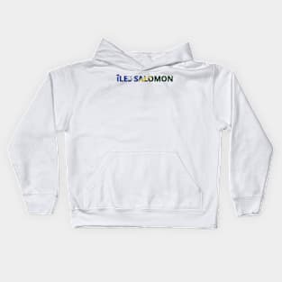 Drapeau Îles Salomon Kids Hoodie